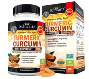 Turmeric Curcumin with Black Pepper Extract 1500mg - High Absorption Ultra Potent Turmeric Supplement with 95% Curcuminoids and BioPerine