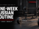 Illustrated russian strength training article cover